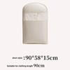 1 pièce Doudoune Housse de Compression Anti-poussière Sacs à Poussière pour Vêtements de Garde-robe Nouvelle Fenêtre Transparente Sacs Suspendus sur Cintre Accessoires de Rangement