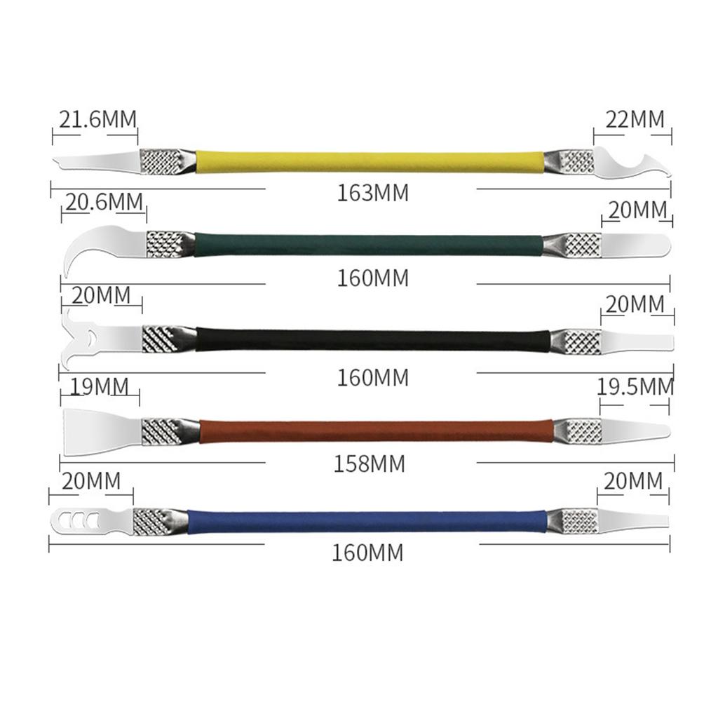 5 stücke Ic Chip Extractor Dünne Klinge Cpu Remover Haushalt Ergonomische Zerlegen Telefon Tablets Pc Reparatur Werkzeuge