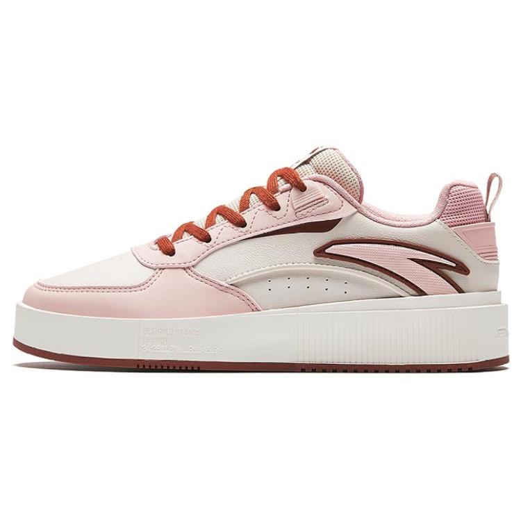 

Anta Milk Cap 2 Impact Resistance Low top Skateboard Shoes Women s White Pink 922348080-4 40