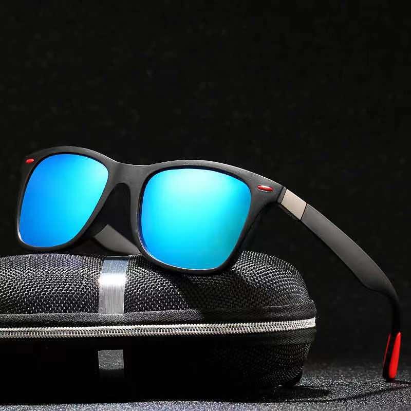 Men Sunglasses Men Women Classic Square Plastic Driving Sun Glasses Male Fashion Black Travelling Shades UV400 Oculos De Sol