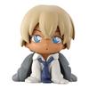 6pcs Genuine Detective Conan Gashapon Toys Kuroba Kaito Furuya Rei Akai Shuichi Matsuda Jinpei Action Figure Ornament Toys Gift