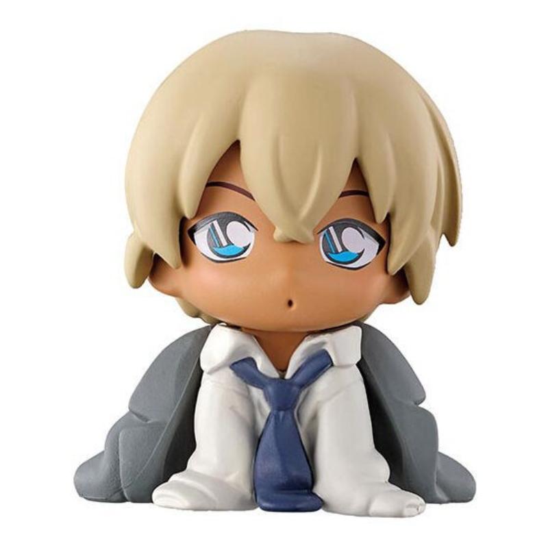 6pcs Genuine Detective Conan Gashapon Toys Kuroba Kaito Furuya Rei Akai Shuichi Matsuda Jinpei Action Figure Ornament Toys Gift