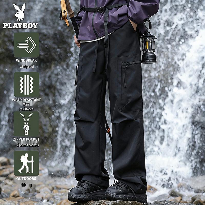 PLAYBOY Men's Outdoor Cargo Pants