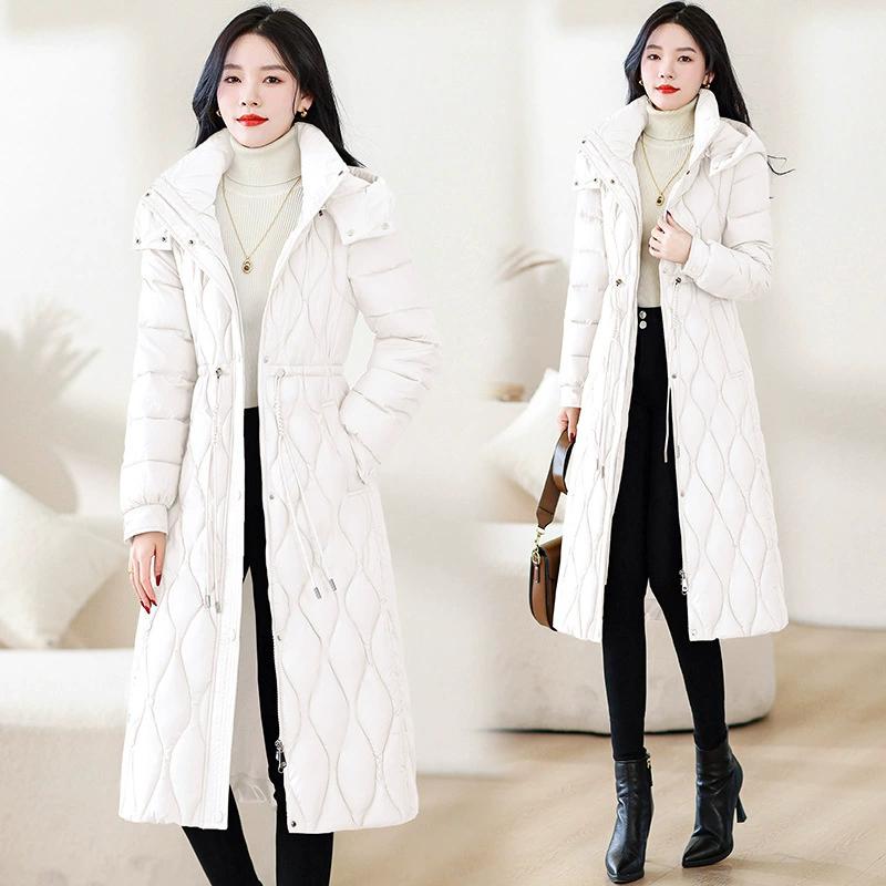Autumn and Winter Loose Fat Mother Warm Cotton-padded Jacket Vest Down Cotton-padded Jacket Mid-length Jacket Women