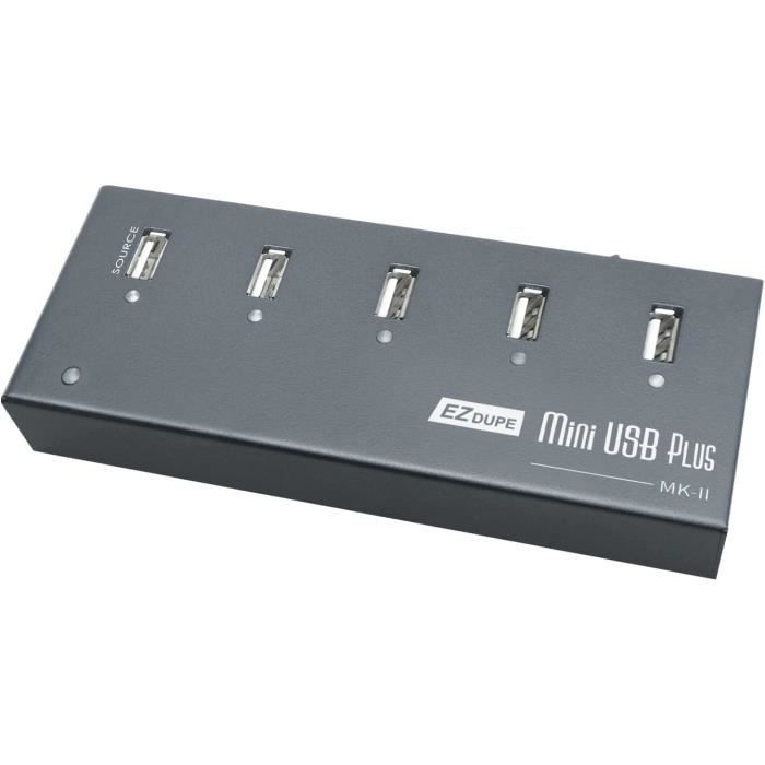Duplicatore di chiavi USB - ez dupe - mini USB plus mk2 - 4 porte - velocità 45 MB/s - autonomo