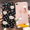 For Apple iPhone 7 8 Plus Case Cute Fashion Painted Back Cover Soft Silicone Phone Case For iPhone 8 Plus iPhone7 iPhone8 Bumper