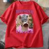 Professional Yapper Cat Graphic T Shirts Women Cotton Short Sleeve Casual O Neck Printed Tshirt Streetwear Summer Tops