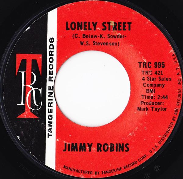

7inch Record JIMMY ROBINS - Lonely Street TRC995 Tangerine Recor US Soul/Funk Used