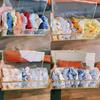 10Pcs Plaid Pattern Hair Scrunchies Cute Hair Bands Large Intestine Hair Tie  For Women