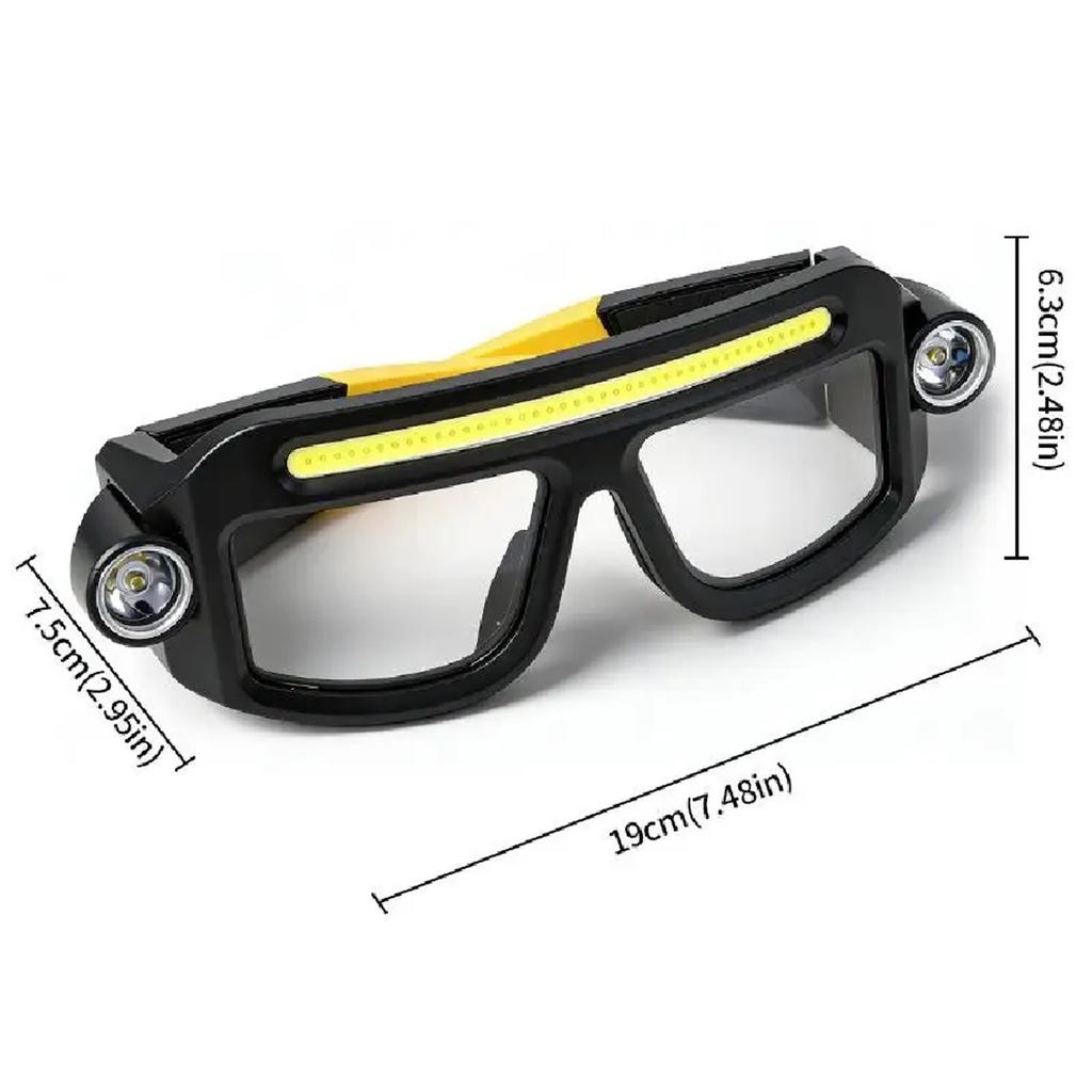 Multi Functional Glasses Light TYPE-C Compact To Charge Easy To Carry COB For Work And Maintenance Headlight
