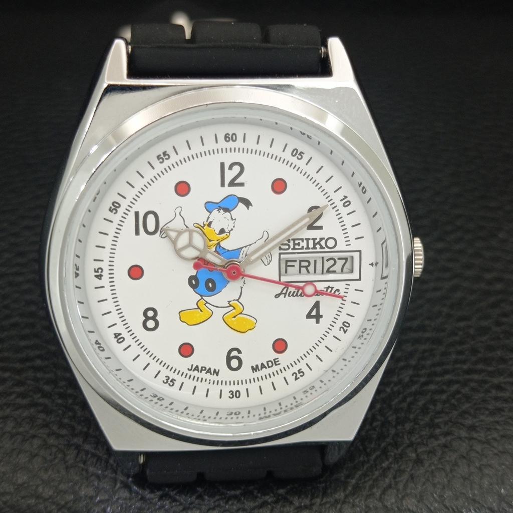 REFURBISHED SEIKO AUTOMATIC 6309A VINTAGE JAPAN MENS WHITE DIAL WATCH a443030-1