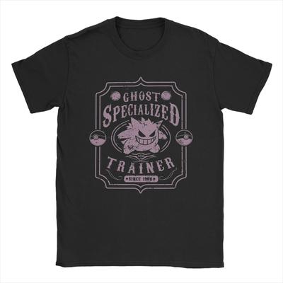 Gengar: The Spooky Pokemoned T Shirt Men Cotton Clothes Funny Round Neck Short Sleeve