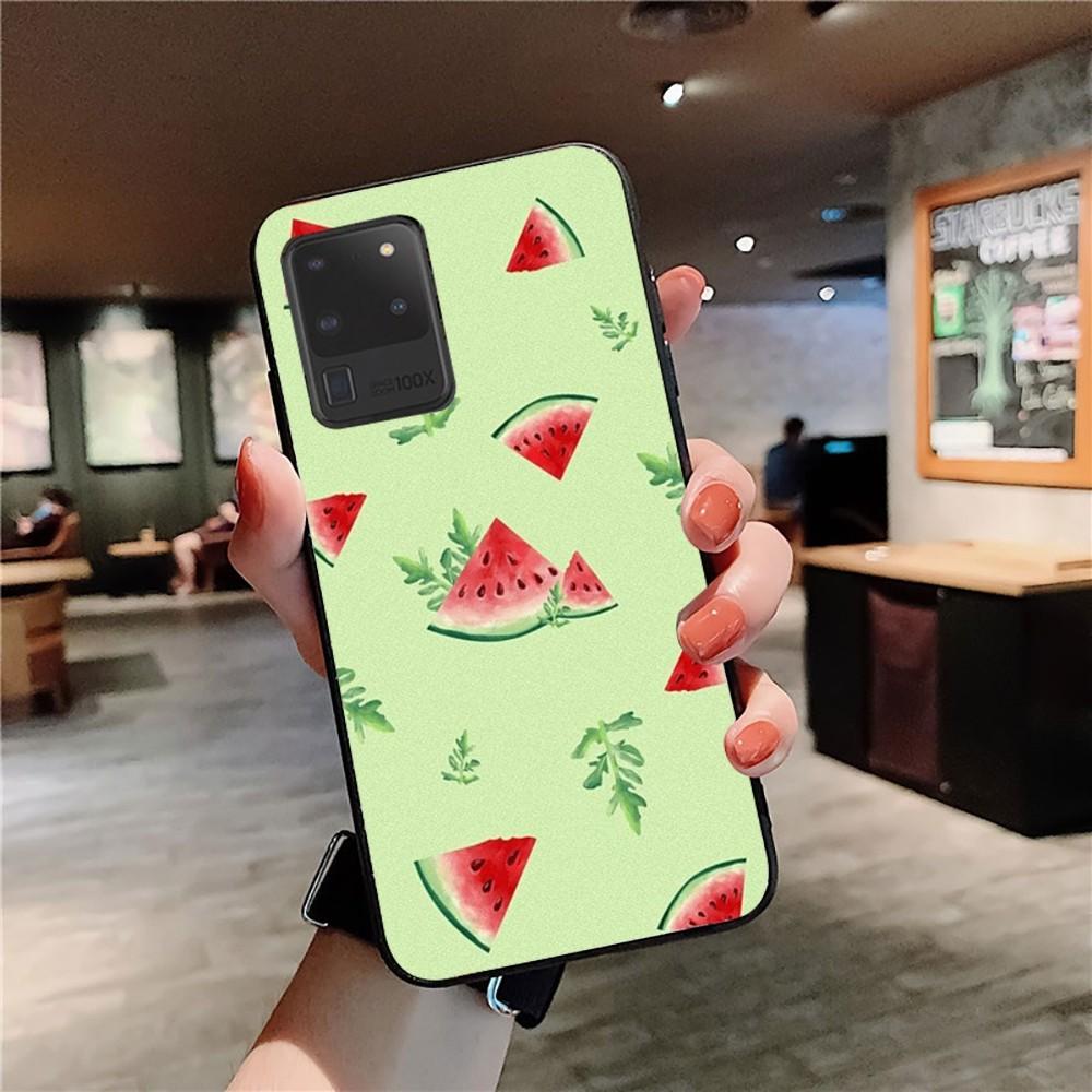 Capa de celular melancia com desenho animado de verão para Samsung S 9 10 20 21 22 23 30 23plus Lite Ultra FE S10lite Fundas