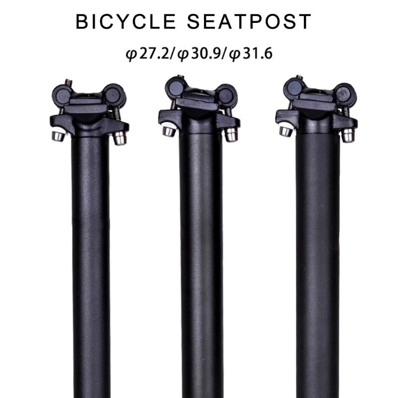 Aluminum Alloy 27.2mm 30.90mm 31.6mm Bicycles Seats Post Length 350mm for Mountain Bicycles Fixed Gear Bicycles Seatpost
