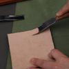 1PC 4-16mm Leather Craft Edge Beveler Skiving Beveling Knife Thinning Pushing Grooving Trench Leathercraft Handwork DIY