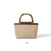 Summer New Niche Crossbody Bag Woven Bag Women's High-Quality Texture Handheld Straw Bucket Bag