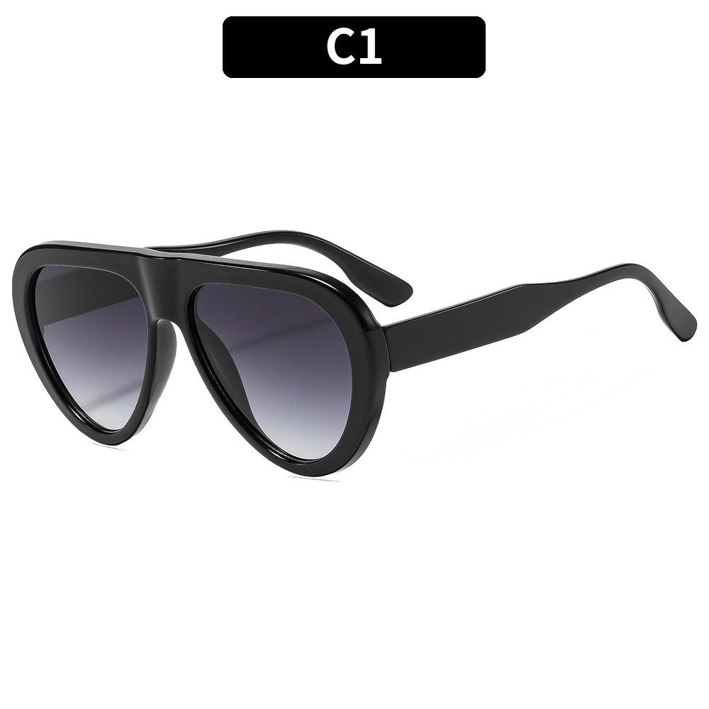 

2026 Vintage Oversized Oval Sunglasses Women Men New Fashion Wide Leg Leopard Red Gradient Sun Glasses Ladies Trendy Sexy Shades