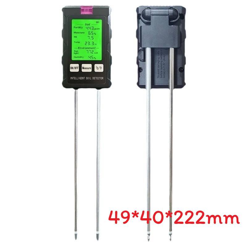 Soil Moisture Tester With Ph And Temperature For Gardening And Farming
