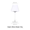 Clear Glass Red Wine & Cocktail Glasses (Set of 2)