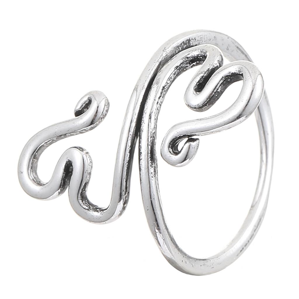 High quality etsy new hollow line ring retro wrapped finger twisted personality ethnic style ring opening