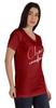 Inkmeso V-Neck Chaos Coordination Tshirt Tops For Mom Graphic Print Women