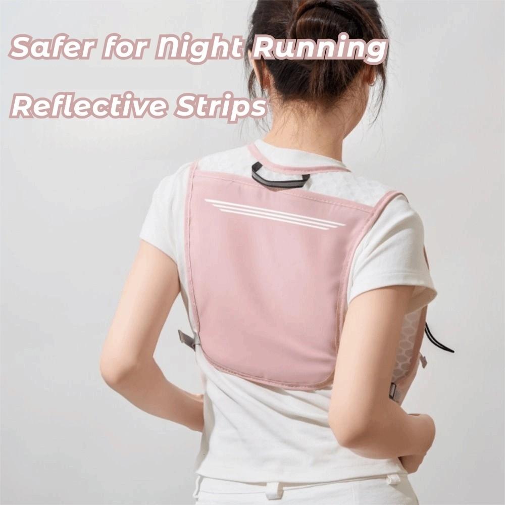 4L Reflective Running Vest Pack Waterproof Water Chest Pack Cycling Vest Backpack  Trail Running