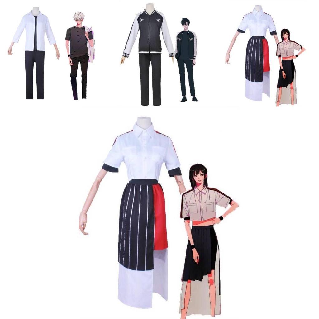 Time Agents Cosplay Costume For Jo Ling, Lu Guang, And Cheng Xiaoshi Durable And Comfortable Polyester Material