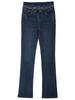 7093 Women's High-Waisted Micro-Flare Jeans - Fall/Winter Style for Middle-Aged Women - Slimming and Thick, Ideal for 40-Year-Old Moms.