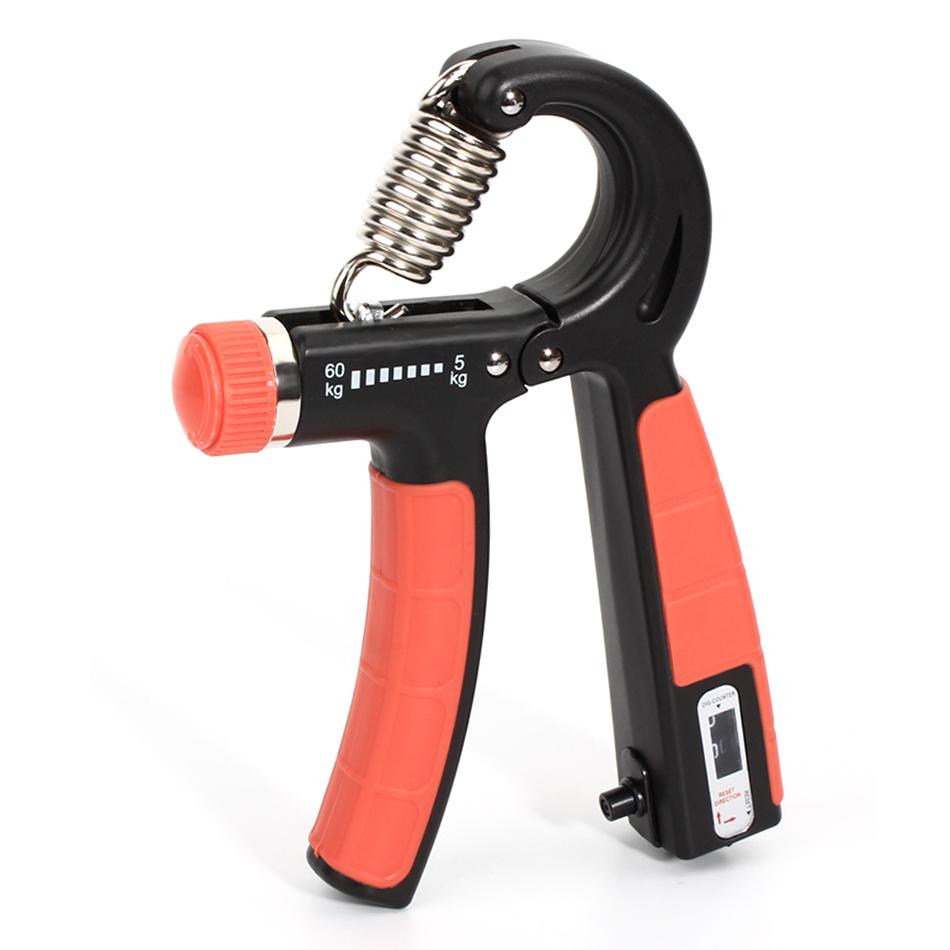 

5-60 кг счетный ручной тренажер для тренажерного зала, фитнеса, мужской регулируемый палец, тяжелый тренажер, силовой тренажер для восстановления мышц, захват, тренажер