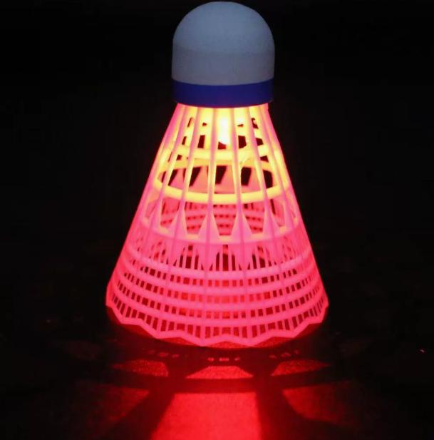 In the Dark Badminton Shuttlecocks - Nylon Windproof Indoor Outdoor Shuttlecocks for Night Training