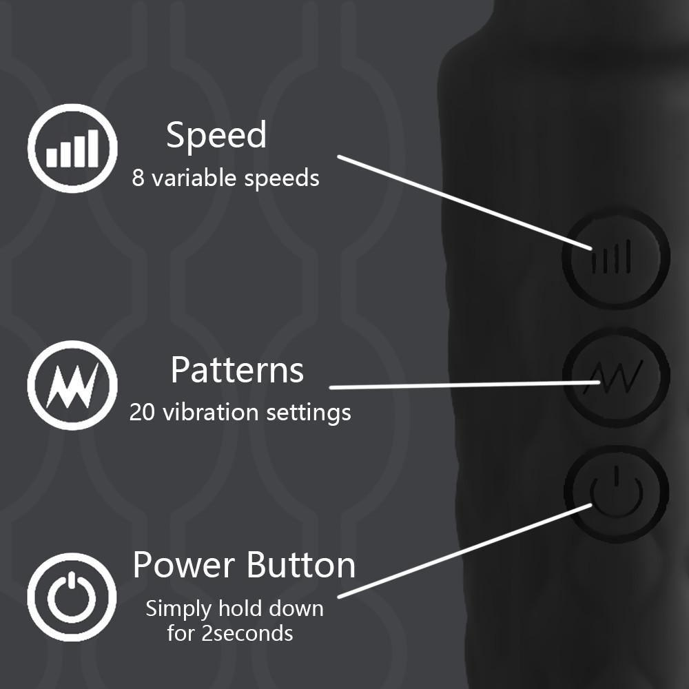 20 Speed Powerful Clitoris Vibrator for Women AV Magic Wand G-Spot Massager Clit Stimulator Female Masturbator Adults Sex Toys