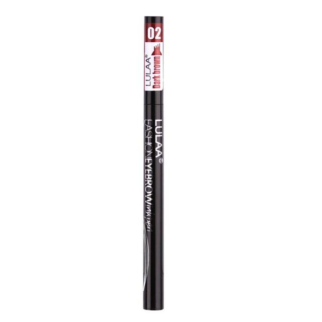 Waterproof Sweatproof Eyebrow Pen 4-Head Fork Tip Eye Brow Enhancer Long Lasting Eyebrow