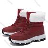 Fashion Winter Snow Boots for Women New Ladies Shoes Platform Woman Furry Warm Botas Ladies Casual Plush Lace Up Sport Short Botines