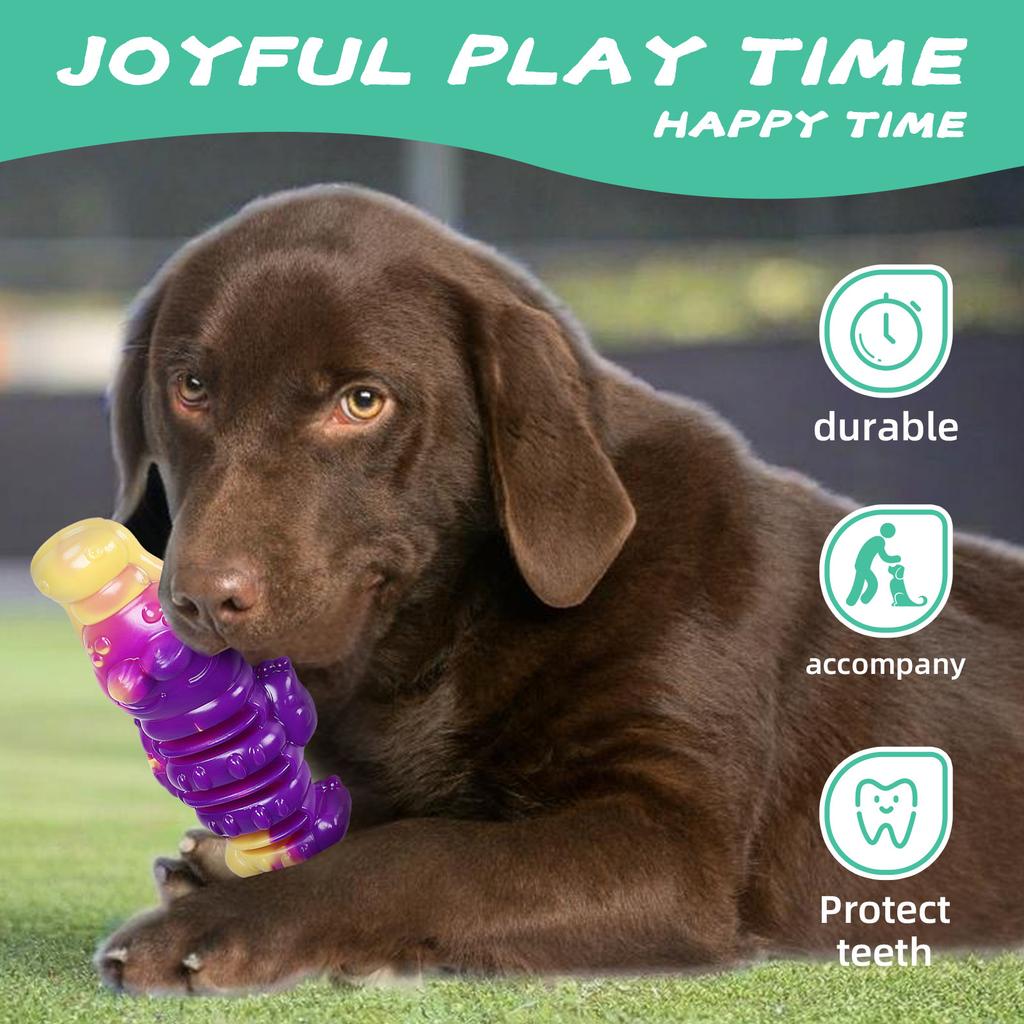 Hundespielzeug Tierförmiges Hundekauspielzeug Nylon Hundezahnpflegespielzeug Hundezahnpflege für mittlere und große Hunde