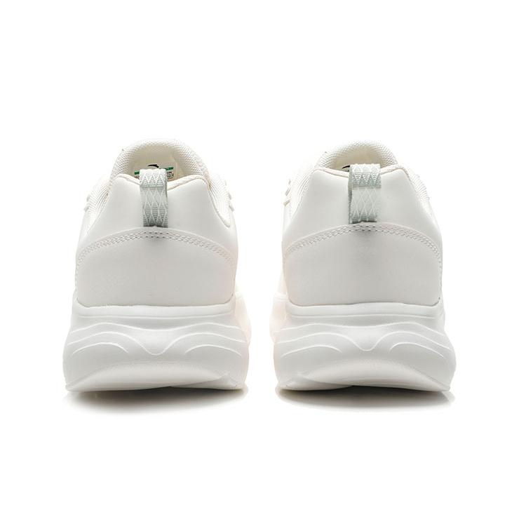 Anta Running Collection Textile, Synthetic Leather Slip Resistant Low Top Casual Running Shoes Men's White 912345527-7