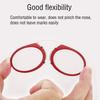 Clip-on Reading Glasses Eyewear For Reading Mini Glasses Nose Bridge Reading Glasses Portable Presbyopic Glasses With Case 1.0