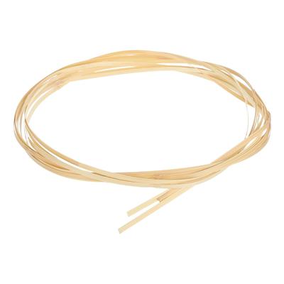 Uxcell Knitting Bamboo 3 X Basket Weaving Wicker Repair Thick Thin Bamboo Strips for Basket DIY and Chandeliers Strips, Rolls, 0.2" 10ft, Supplies,