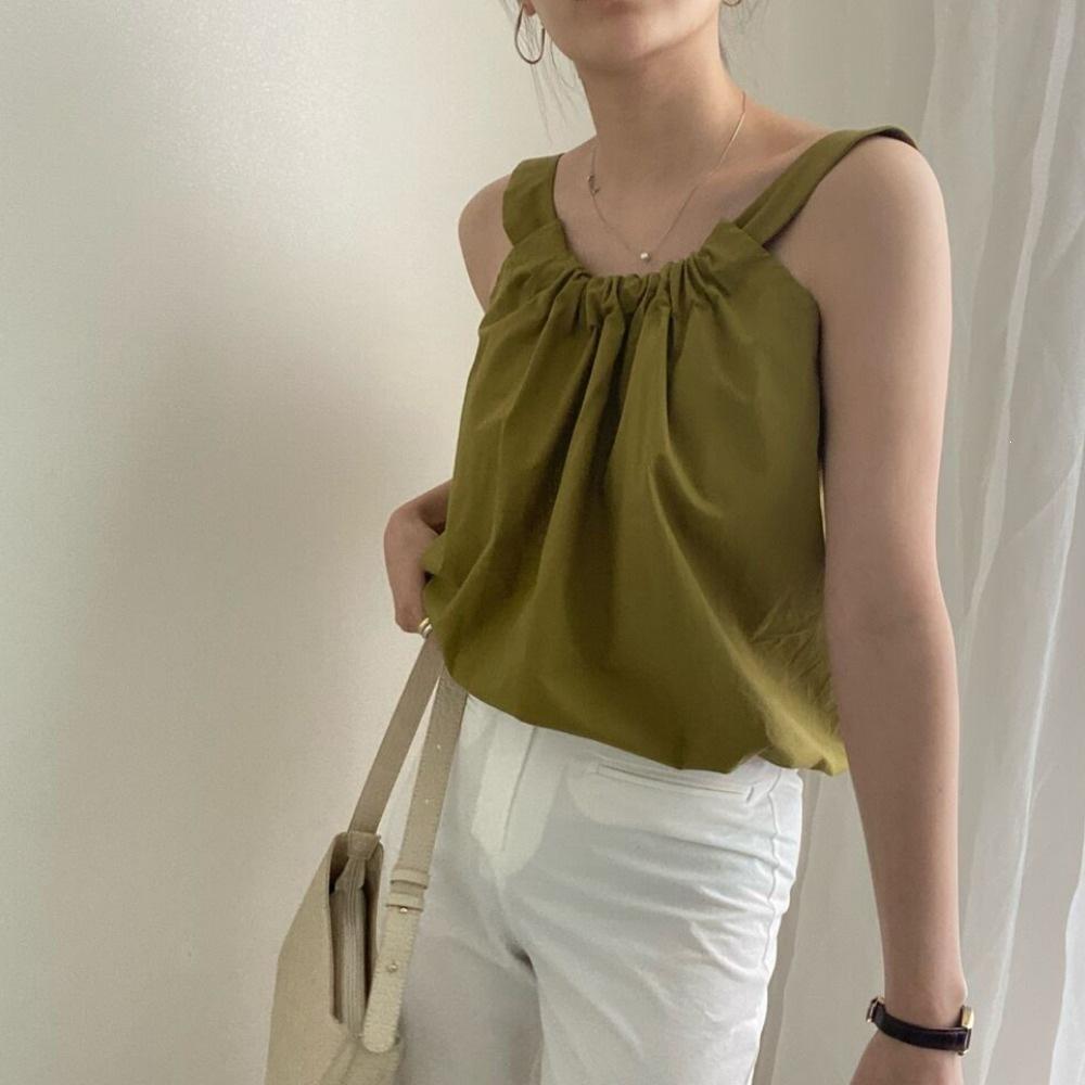 Ships In Stock, Sizes Updated, Chic Summer New French Minimalist Halter Tank Top, Elegant Slimming Camisole for Women