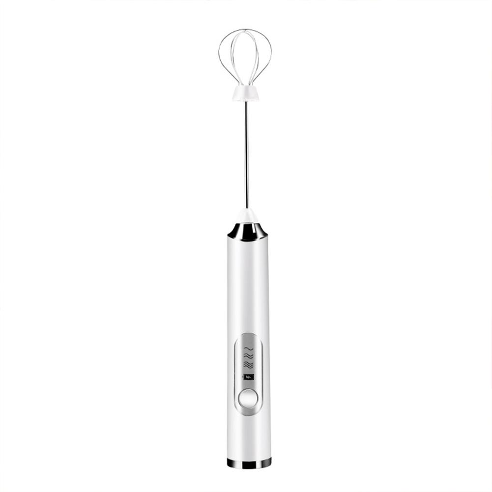 Handheld Kitchen Egg Beater Usb Charging Wireless Mini Electric Whisk Coffee Milk Mixer