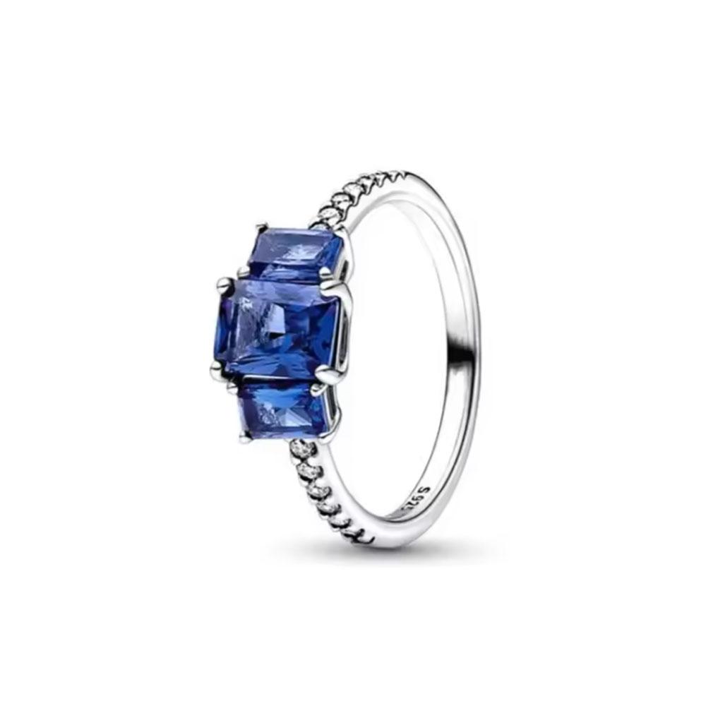 925 Silver Size 6 7 8 9 Rose, Butterfly,Snowflake Zircon Ring for Women's Parties, Weddings, FashionJewelry