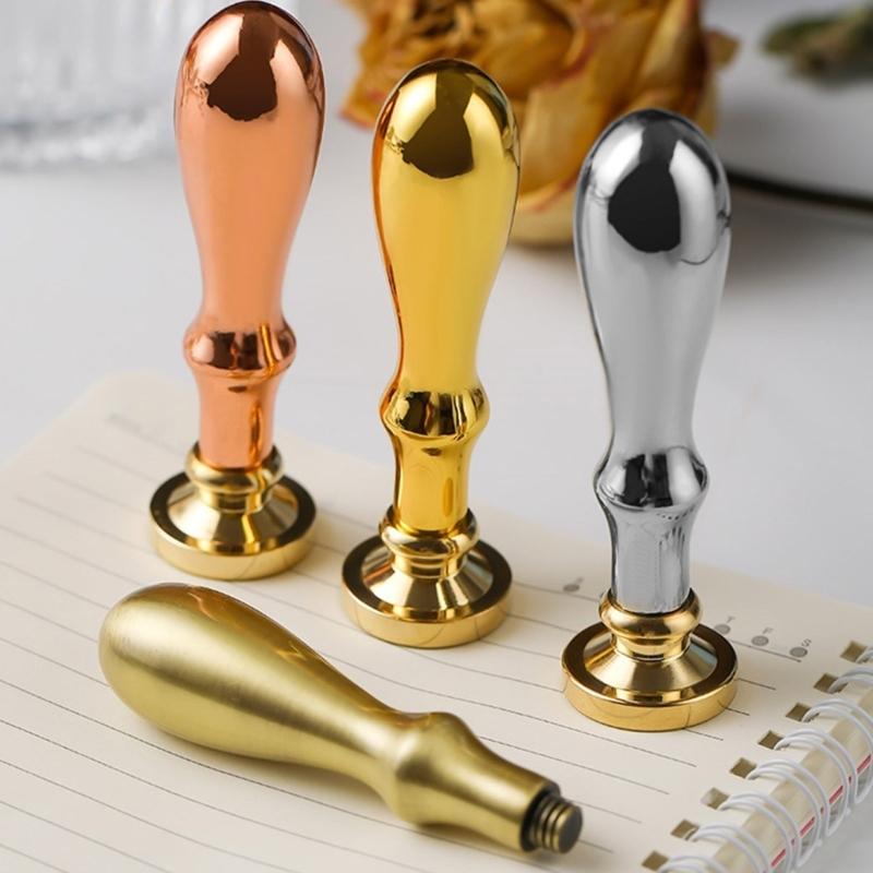 Metal Seal Stamp Handle for Sealing Stamp, Seal Stamp Handle for Seal Letter, Envelope Invitation Embellishments