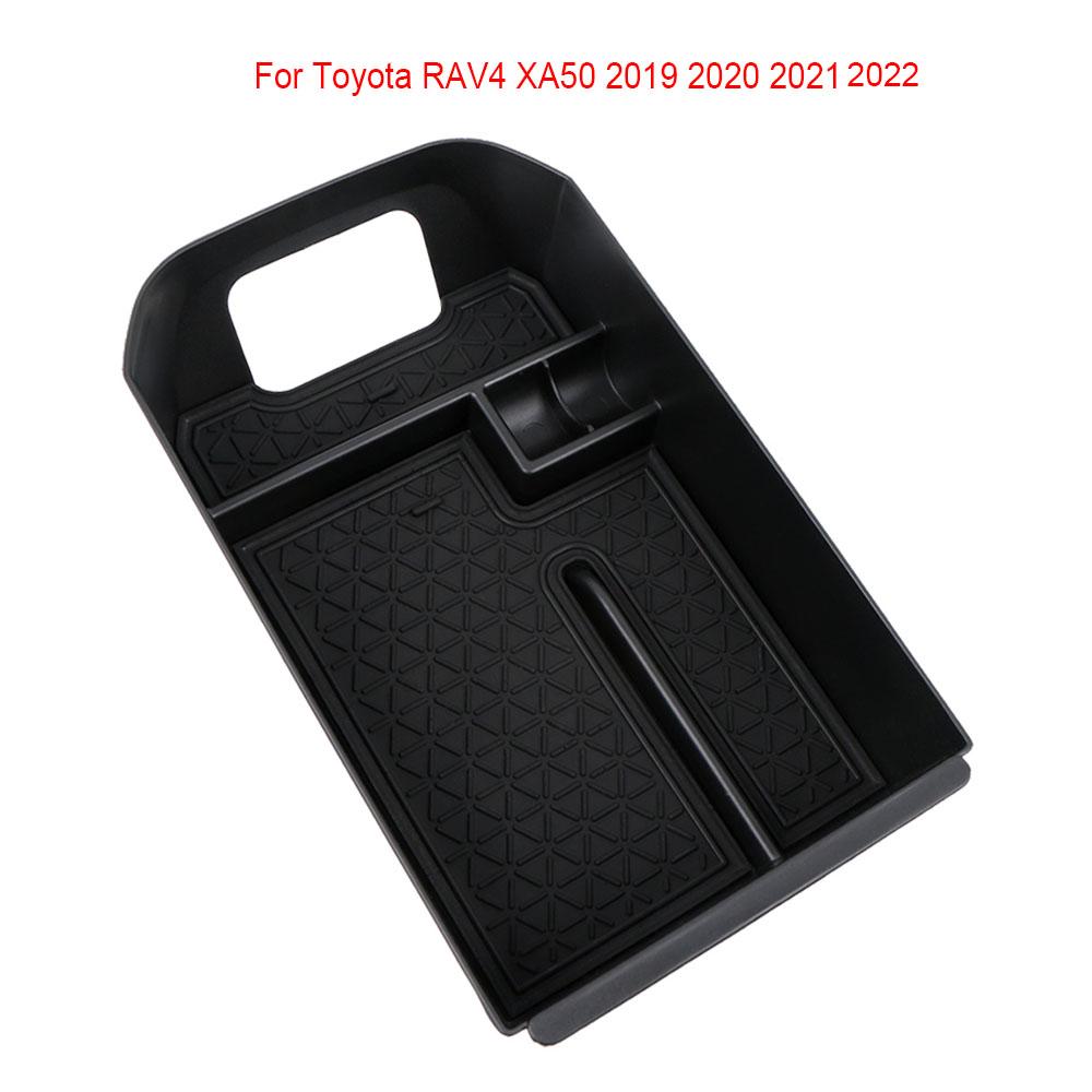 Car Central Armrest Storage Box Holder For Toyota RAV4 XA50    2022 Center Console Organizer Tidying