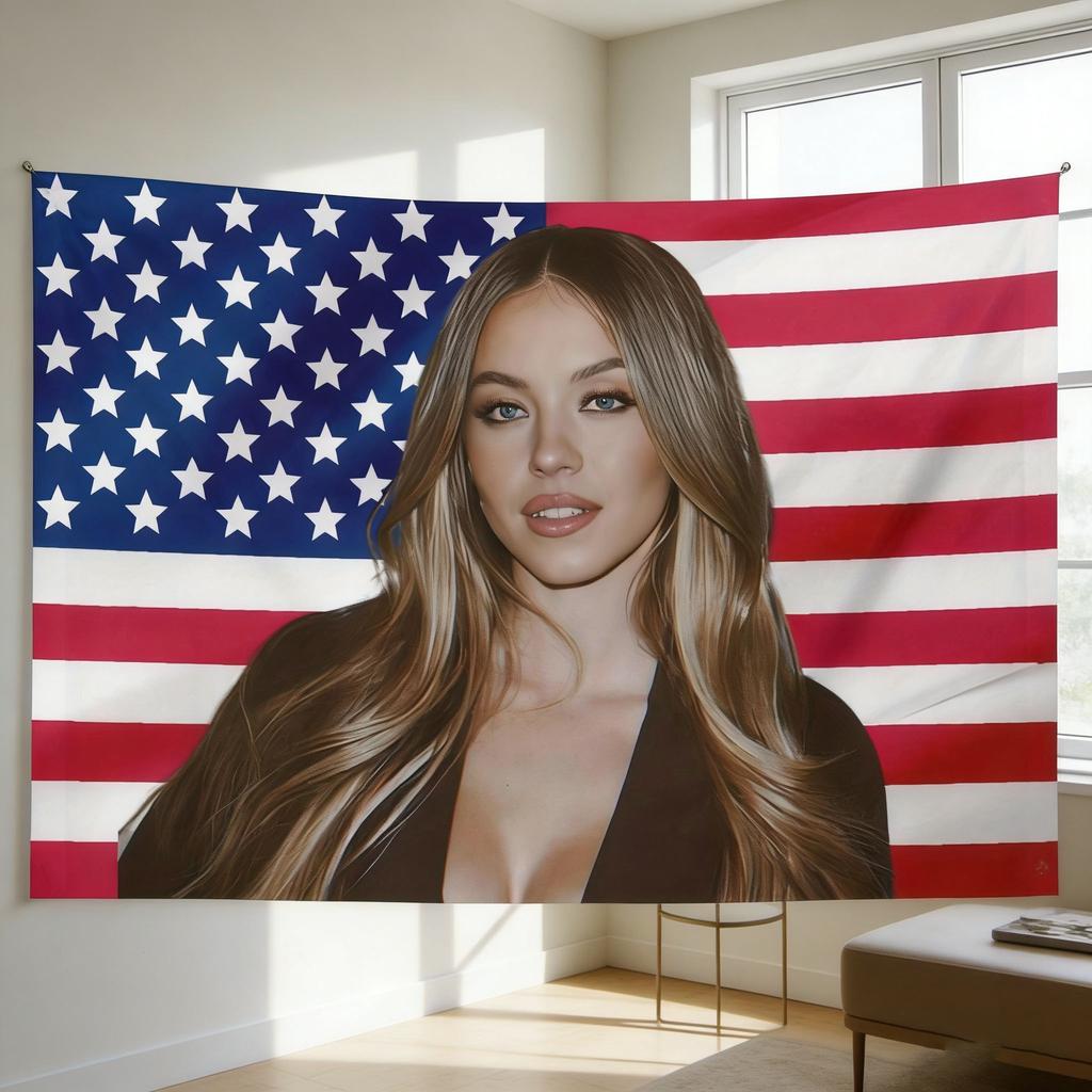 Sydney USA Flagge 3x5 FT Wandteppich Flugzeugmuster Banner für Schlafzimmer Wohnheim Haus Innen Außenbereich