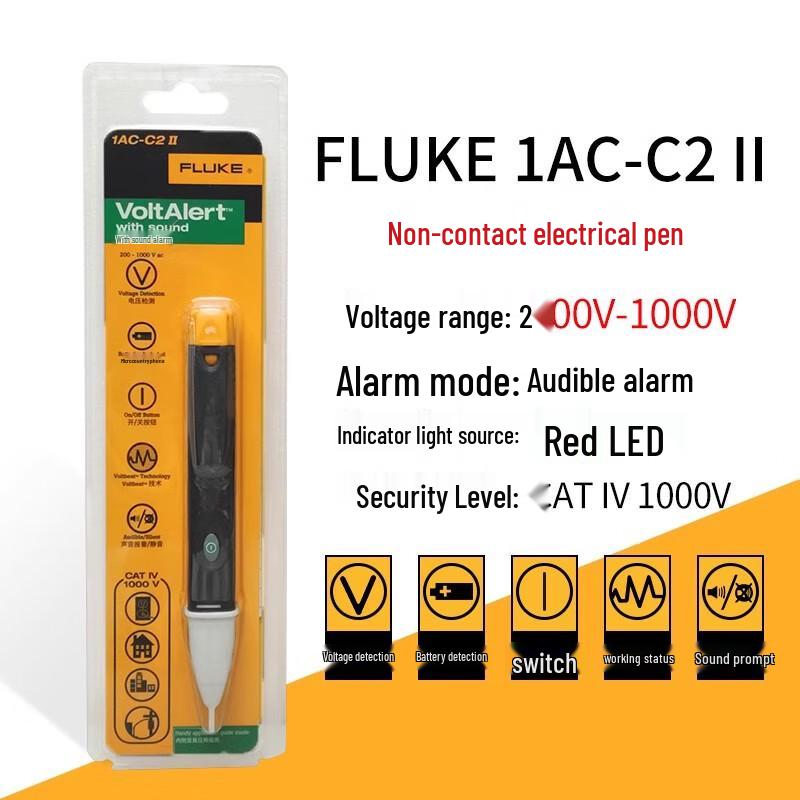 

Fluke F1AC/F2AC Безконтактний прецизійний тестер напруги для електрика