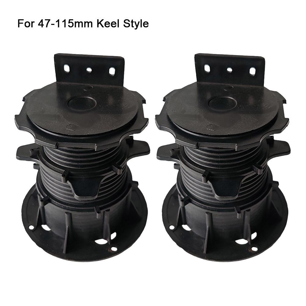1/2Pcs Eliminate Slope Difference Decking Boards Lift Bearing Set  for Wood WPC Metal