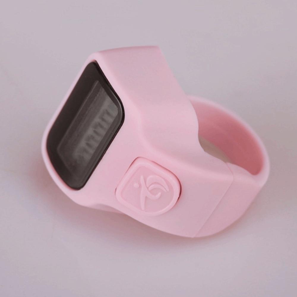 

Сбрасываемый кликер для рук, фитнес, цифровые счетчики, беговые мероприятия розовый