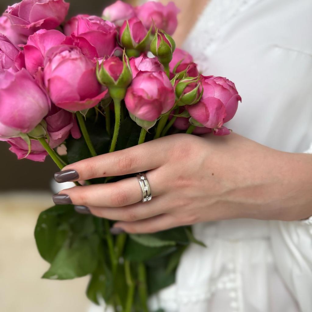 Silberring mit Zirkonia, Produktgewicht 5,17 g (2172024)