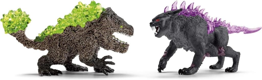 Schleich Eldorado Shadow Lynx vs. Rock Crusher 70827
