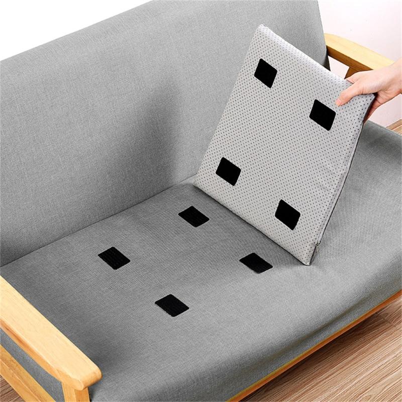 Double-sided Stickers Anti-curling Carpet Tape Pads Non-slip Stickers Carpet Gripper Mat- Anti-Skid Square Stickers 5Pcs