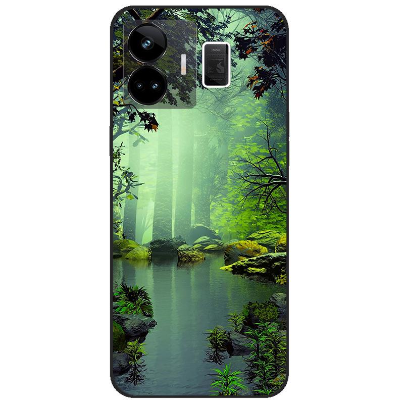 

For Realme GT Neo 5 Case Silicone Black Bumper Soft TPU Coque For Realme GT Neo 5 Case Protector Funda RealmeGT Neo5 Phone Cover Realme GT Neo 5